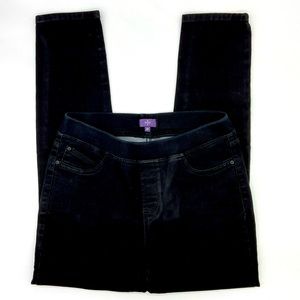 NYDJ Black Pull-On Jeans  Size 8